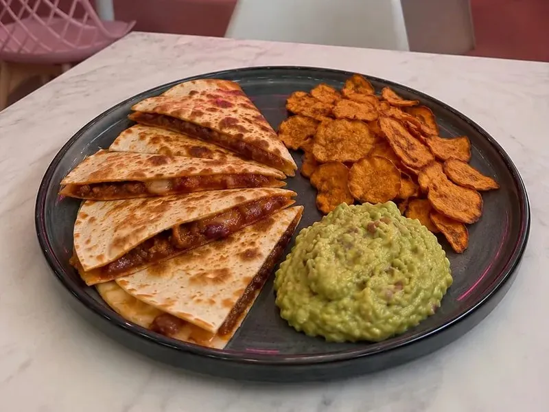 Quesadilla queso y chilli